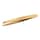 Ultra Precision Mini Slant Tweezer - Slant Mini Tweezer, guld