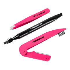 Mini Brow Rescue Kit &ndash; Mini-n&oslash;dhj&aelig;lpss&aelig;t til &oslash;jenbryn, TWEEZERMAN