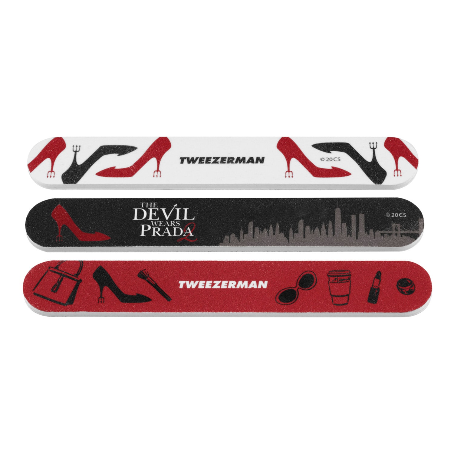 Tweezerman The Devil Wears Prada 2 Nail File Set - Nagelfeilen-Set