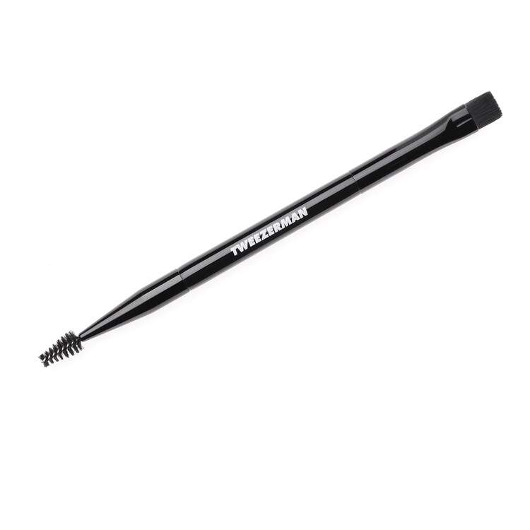 Flat Brow Brush & Spoolie - Flacher Augenbrauenpinsel & Bürstchen
