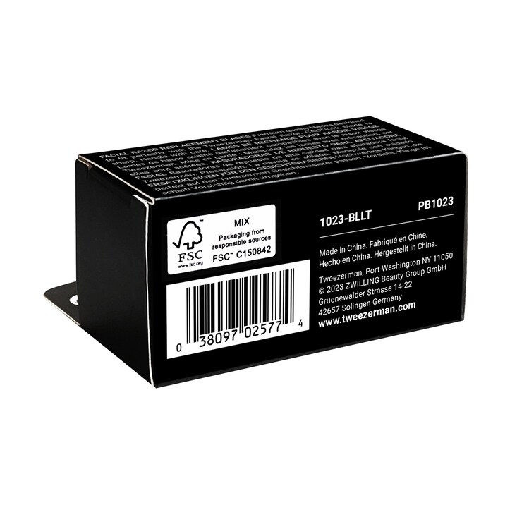 Facial Razor - Rasoir pour visage, lames de rechange
