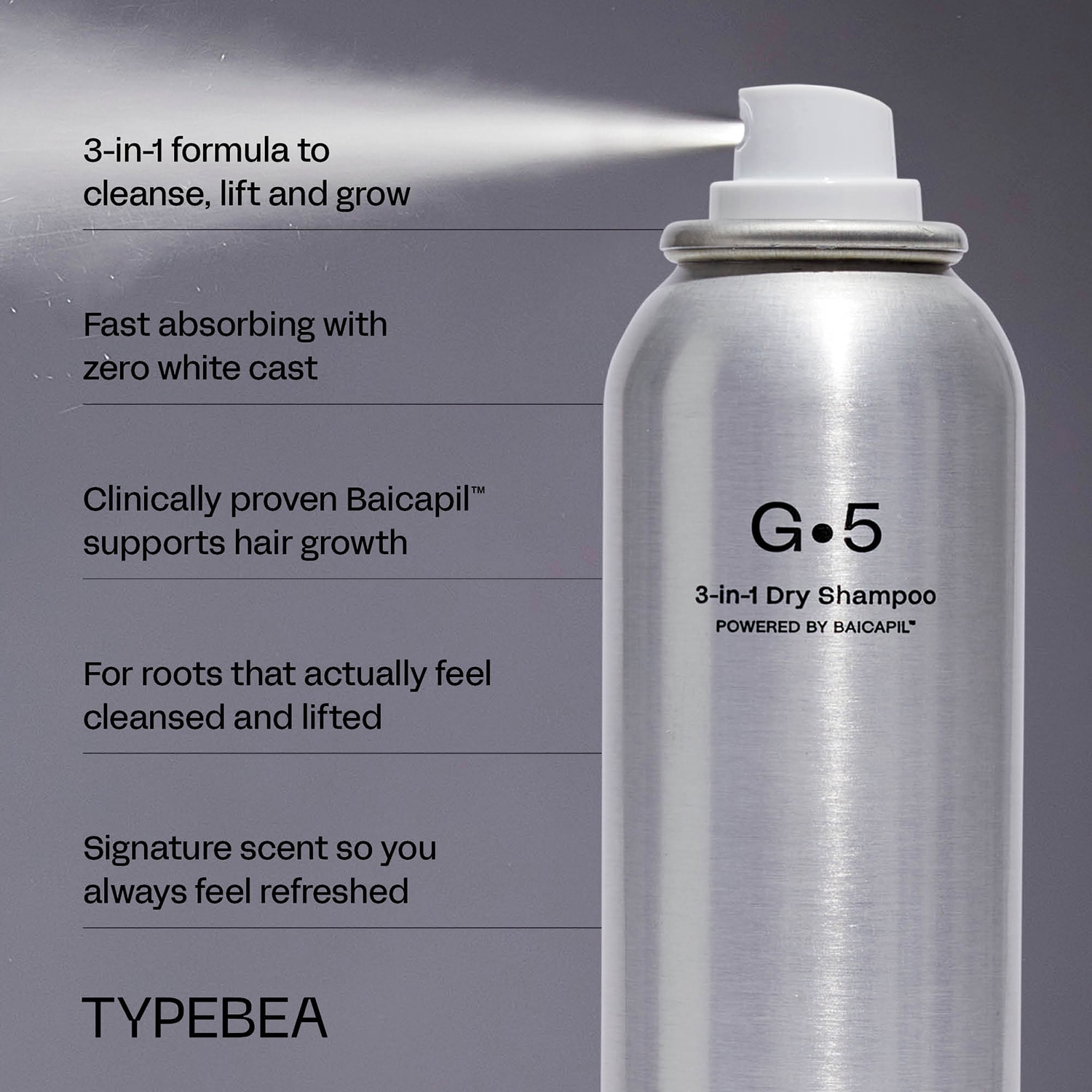MINI G.5 3-in-1 Dry Shampoo