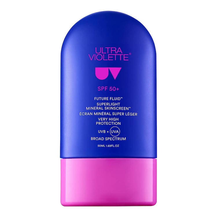 Future Fluid SPF 50+ - Lättflytande solskyddsmedel med zink