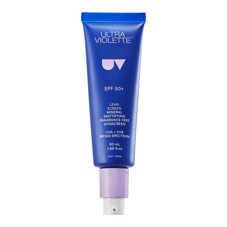 Lean Screen SPF50+ - Mineral Mattifierande, parfymfri hudkräm