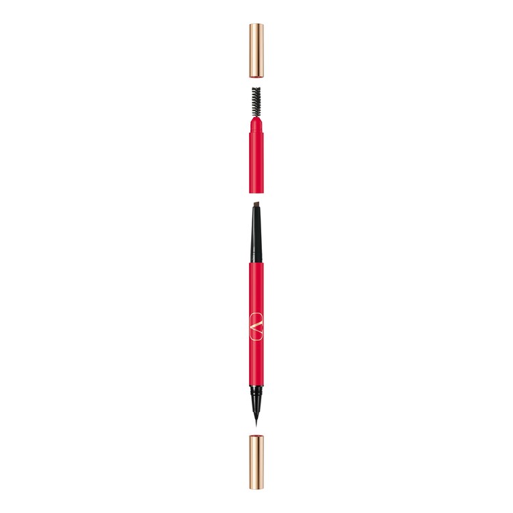 Brow Trio - Lápiz de cejas de triple punta - Liner, lápiz y cepillo