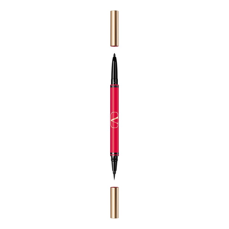 Twin Liner - Dwustronny eyeliner w płynie i kredka do oczu trwałość 16 godz.