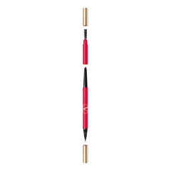 Brow Trio - Stilo per sopracciglia a 3 punte - Liner, matita e pettine, VALENTINO