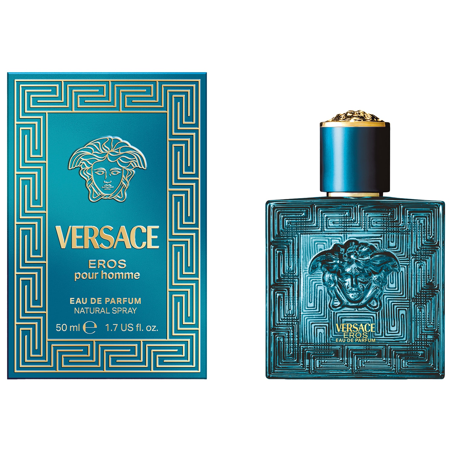 VERSACE EROS Eau de Parfum 100ml ヴェルサーチ Versace Eros Eau De Parfum | VERSACE Parfum Barbati ≡ SEPHORA