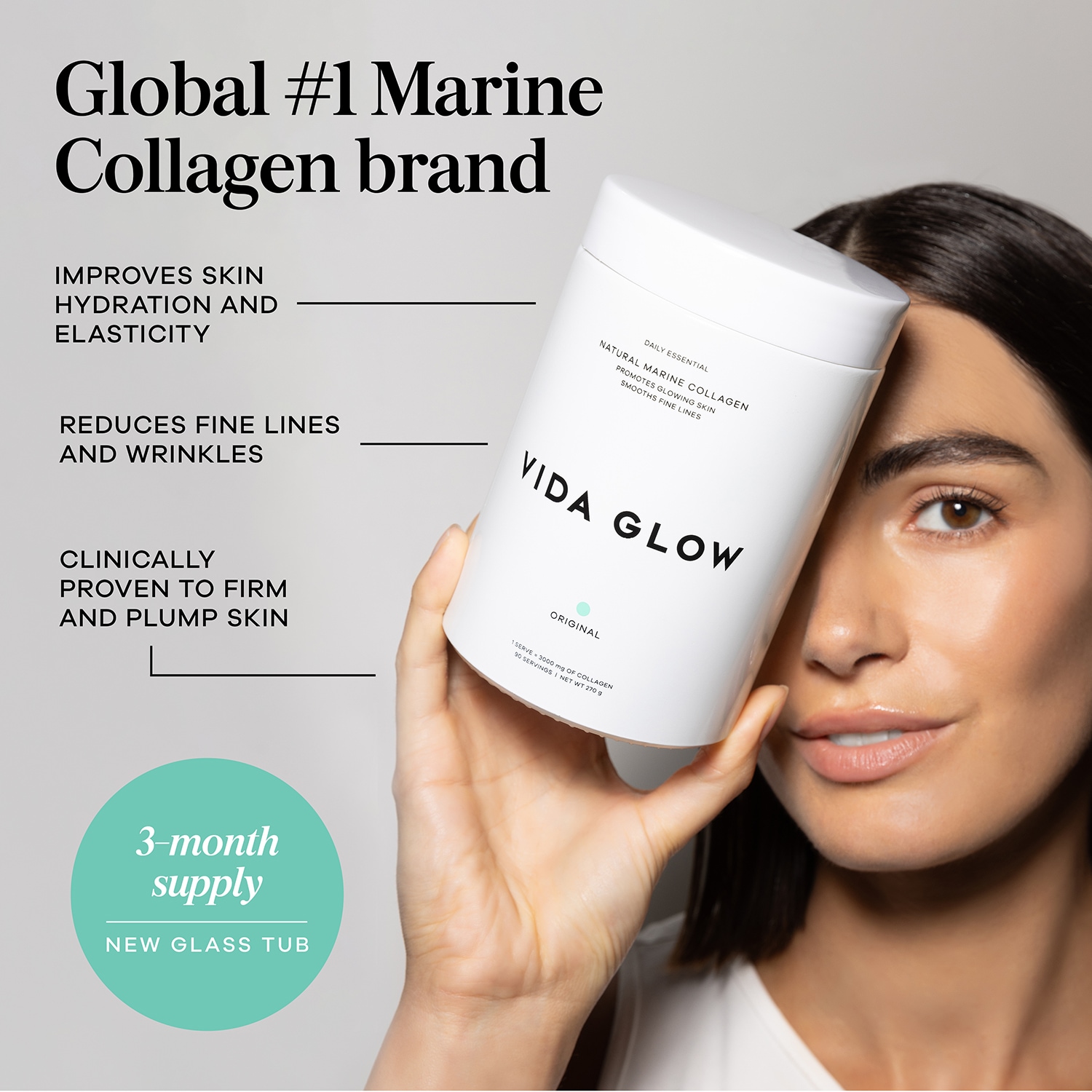Natural Marine Collagen Caddy