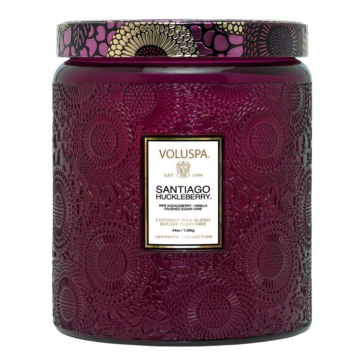 Japonica Santiago Huckleberry Luxe Jar Candle - Świeca