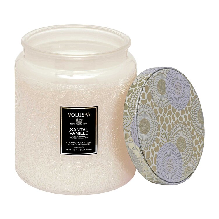 Japonica Santal Vanille Luxe Jar Candle - Świeca