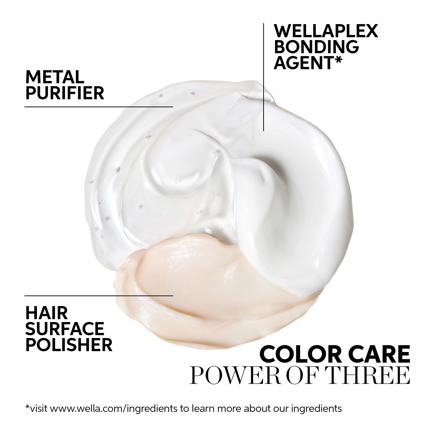 Color Motion+ Structure+ Mask with Wellaplex Bonding Agent for Colour Protection