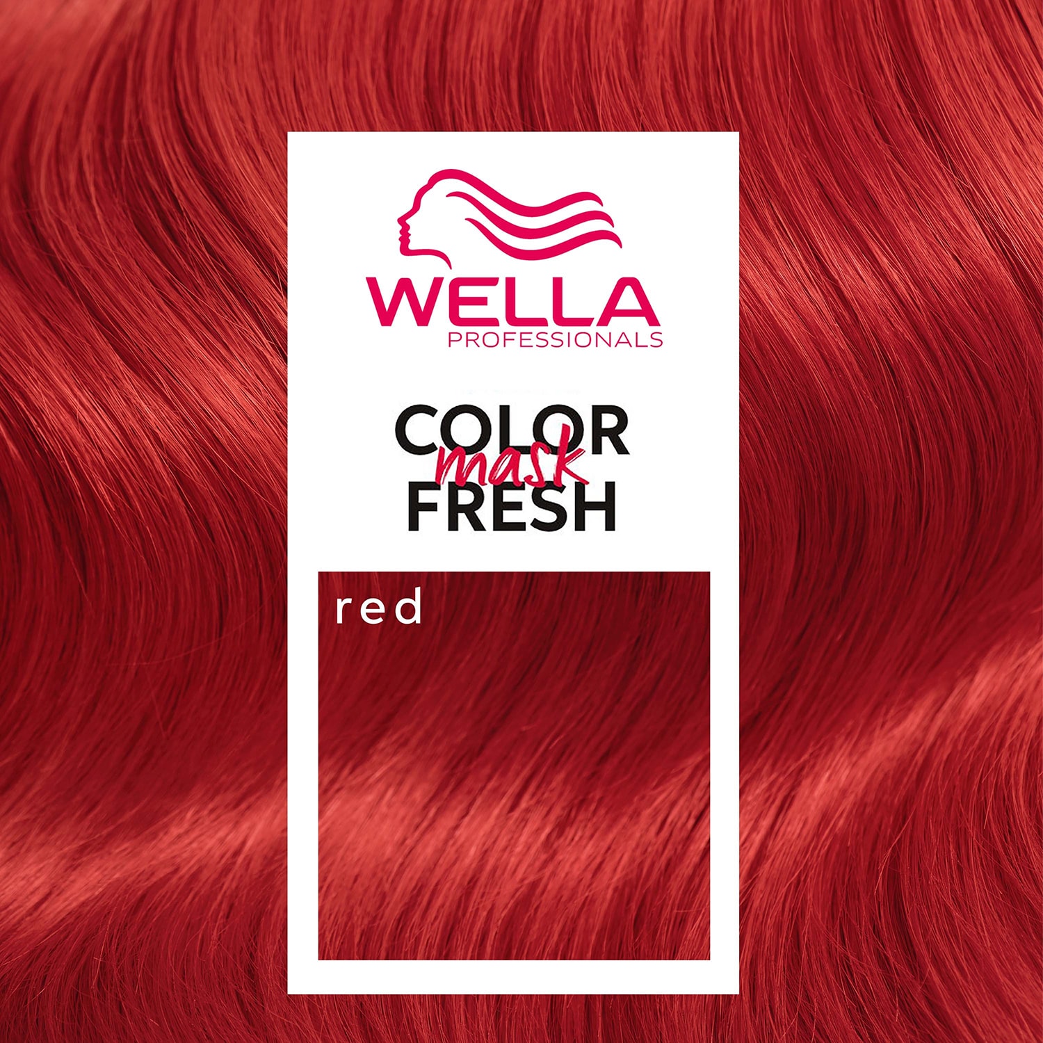 Color Fresh Mask Semi-Permanent Hair Dye Treatment in Red