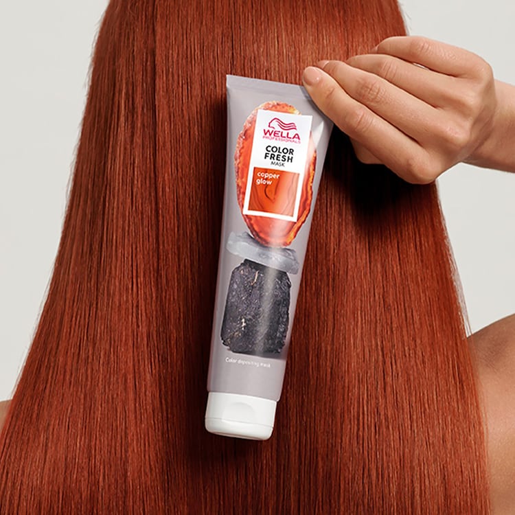 COLOR FRESH MASK Copper Glow - Hair glossing
