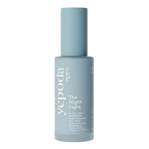 YEPODA - The Night Light – Aloe Vera, Misk Otu ve Niasinamid İçeren Yağsız Nemlendirici