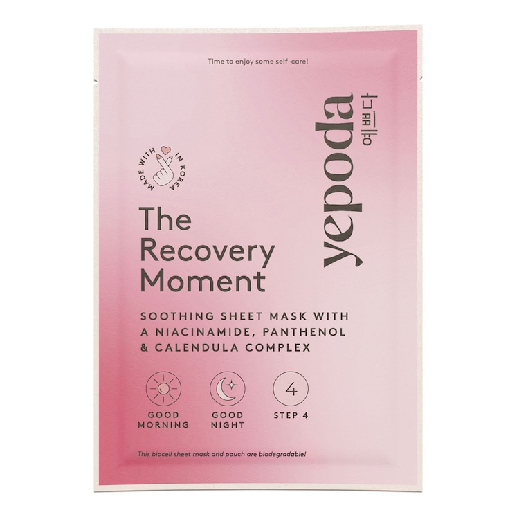 The Recovery Moment – Masque en tissu apaisant avec de la niacinamide