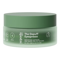 The Depuff Eyespresso - Patchs d&eacute;congestionnants &agrave; la caf&eacute;ine et au th&eacute; vert, YEPODA