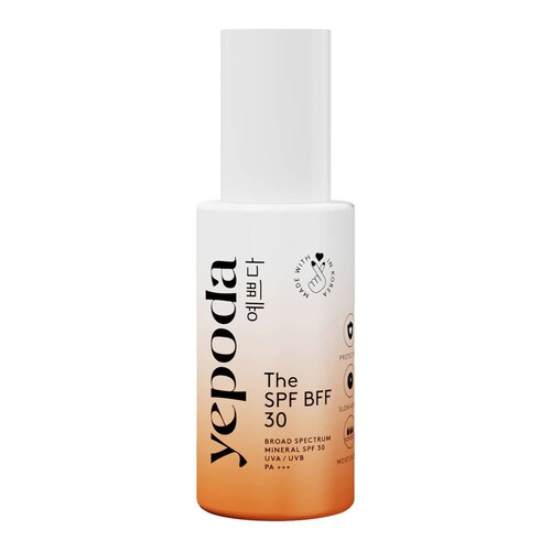 Yepoda - The SPF BFF (30) – Αντηλιακή κρέμα με ορυκτό φίλτρο & χρώμα UVA/UVB SPF 30 PA+++