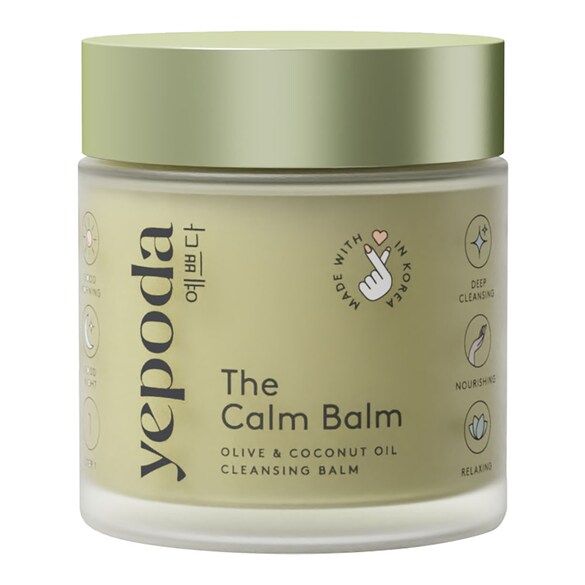 The Calm Balm - Nježni balzam za skidanje &scaron;minke s maslinovim i kokosovim uljem, YEPODA