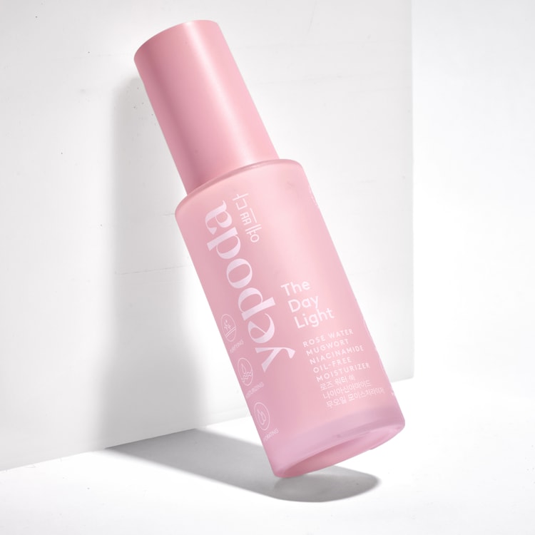 The Day Light - Crème hydratante sans huiles à l'eau de rose et niacinamide