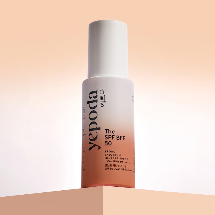 The SPF BFF 50 - Getönter mineralischer Breitspektrum Sonnenschutz LSF 50 PA++++