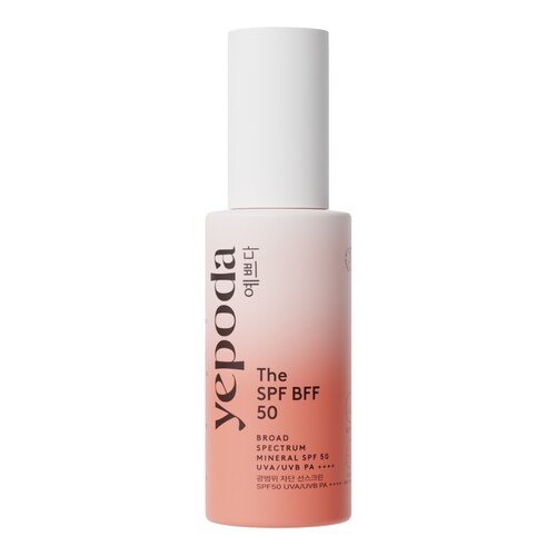 Yepoda - The SPF BFF (50) – Protector solar mineral con color UVA/UVB SPF 50 PA+++