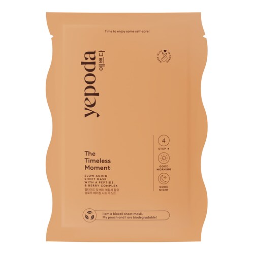 Yepoda - The Timeless Moment – ​​Mascarilla antiedad con complejo de péptidos y bayas