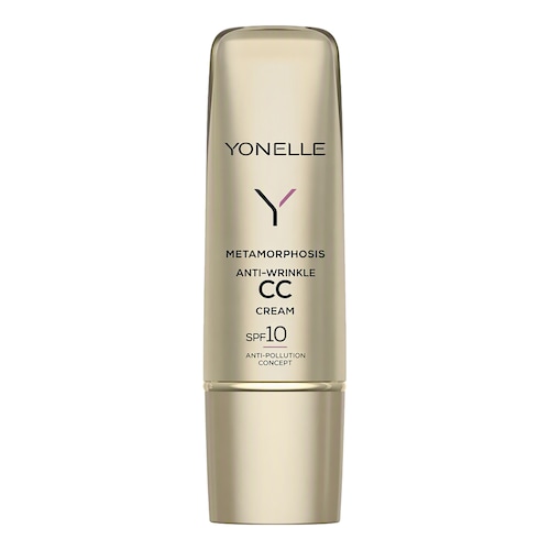 YONELLE - Przeciwzmarszczkowy Krem CC SPF 10