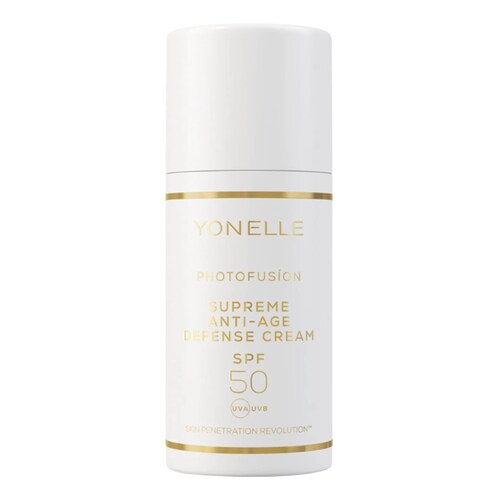 Yonelle - Krem Supreme Spf 50 Z Przeciwzmarszczkową Tarczą Ochronną - Krem Na Dzień Z Spf - Lumifusion Krem Spf 50 Z Tarczą Ochronną - Dla Kobiet