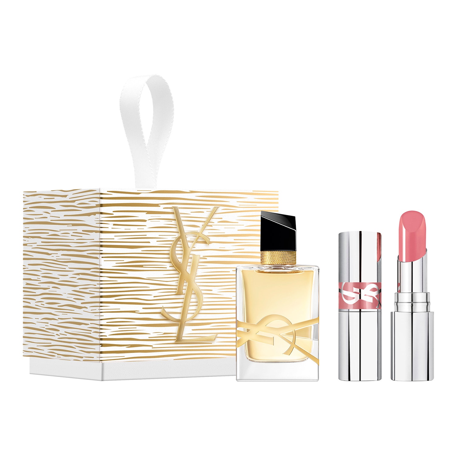 Yves Saint Laurent Mini Libre Eau De Parfum and Loveshine Lipstick