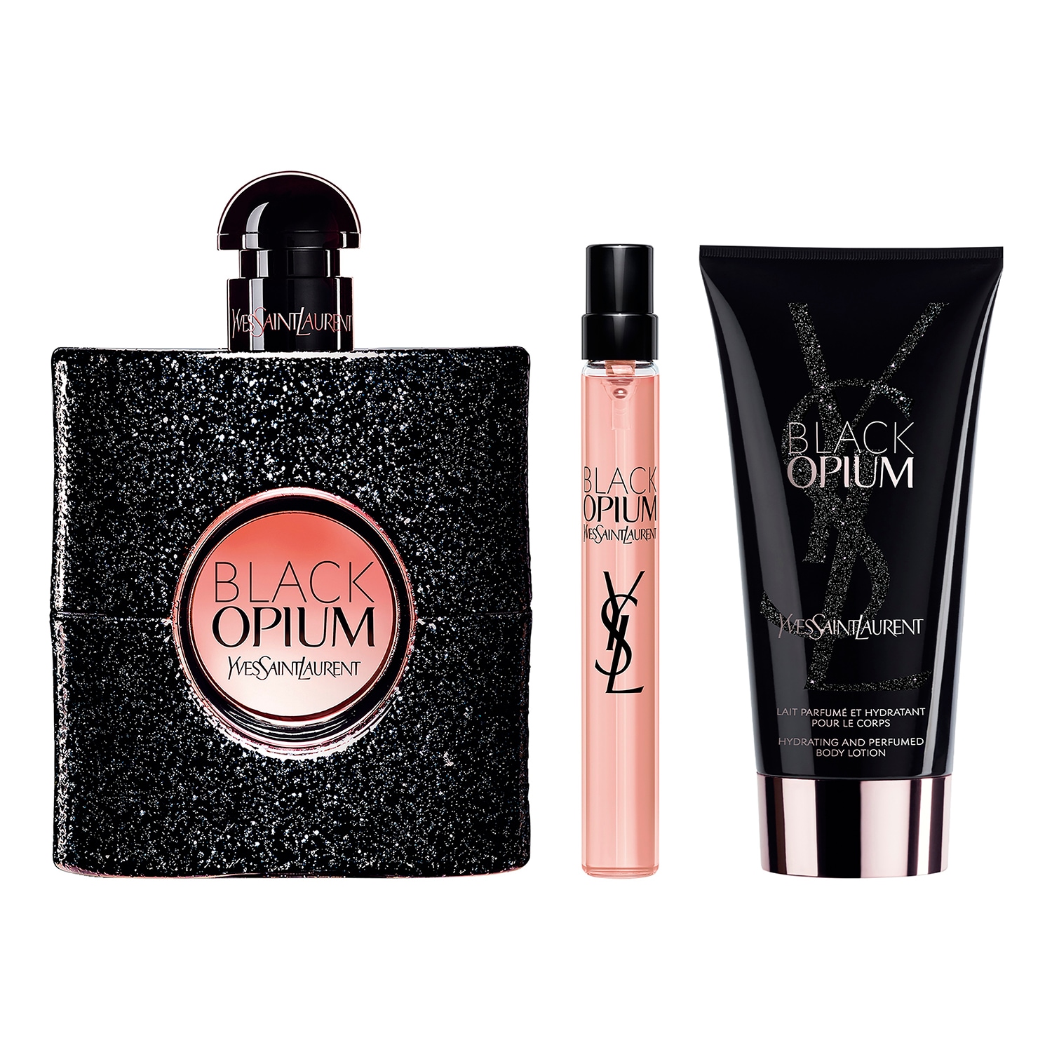 (M06)Yves Saint Laurent BLACK OPIUM セット Black Opium - Eau de Parfum Seti | YVES SAINT LAURENT ≡ SEPHORA