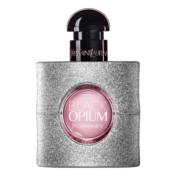 Yves Saint Laurent Scuro/Rosa/Bianchi Black Opium Glitter Edp 50 Ml - Immagine 5