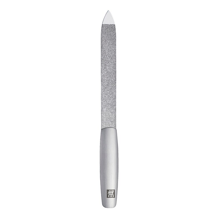 Saphir Nagelfeile - Edelstahl Matt