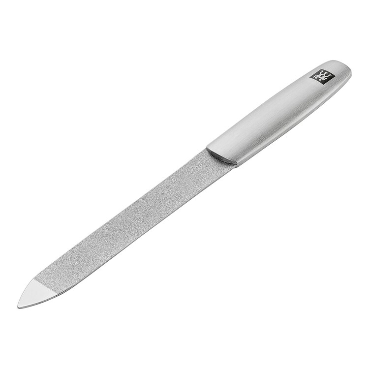 Saphir Nagelfeile - Edelstahl Matt