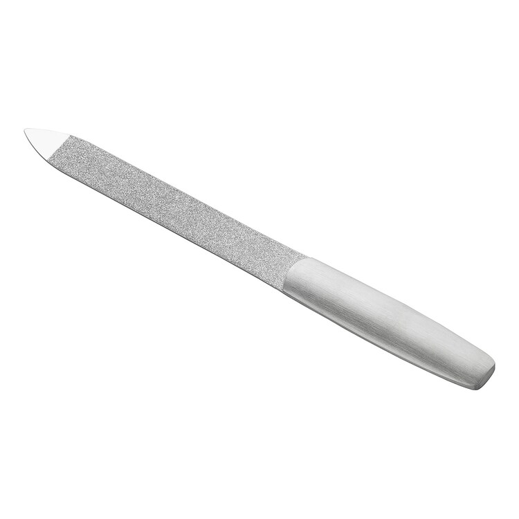 Saphir Nagelfeile - Edelstahl Matt